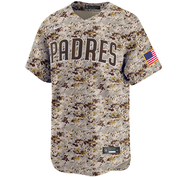 San Diego Mason Miller フィギュア 5/7配布品 Mason Miller San Diego Padres USMC Camo Limited Jersey by NIKE