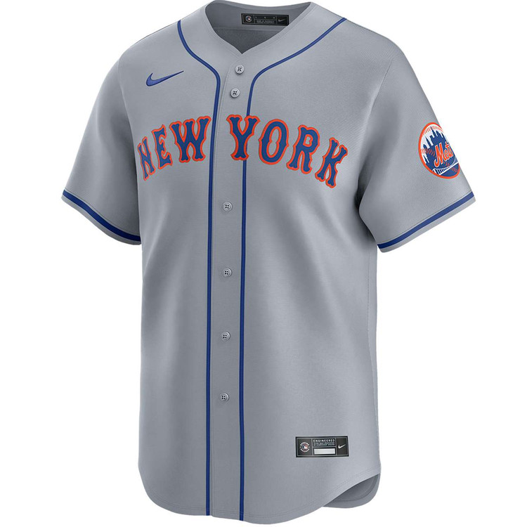 New York Mets Road Gray Limited Jersey by NIKE® | Official MLB®