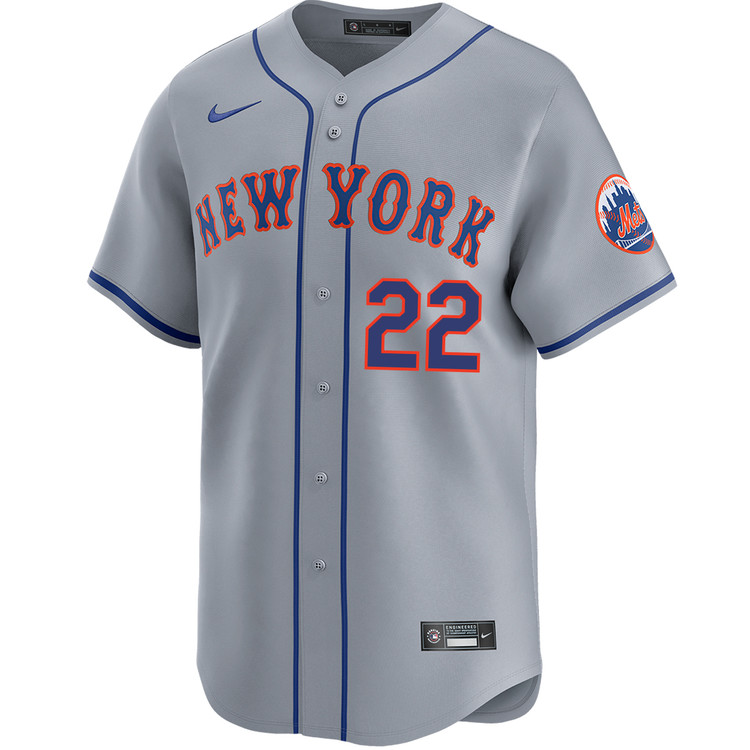 Juan Soto New York Mets Road Gray Limited Jersey by NIKE