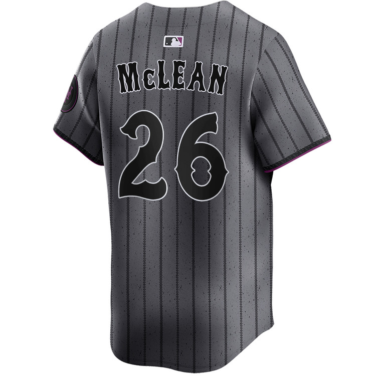 Nolan McLean New York Mets City Connect Limited Jersey by NIKE