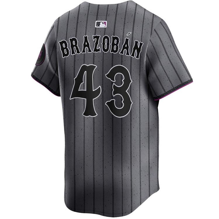 Huascar Brazobán New York Mets City Connect Limited Jersey by NIKE