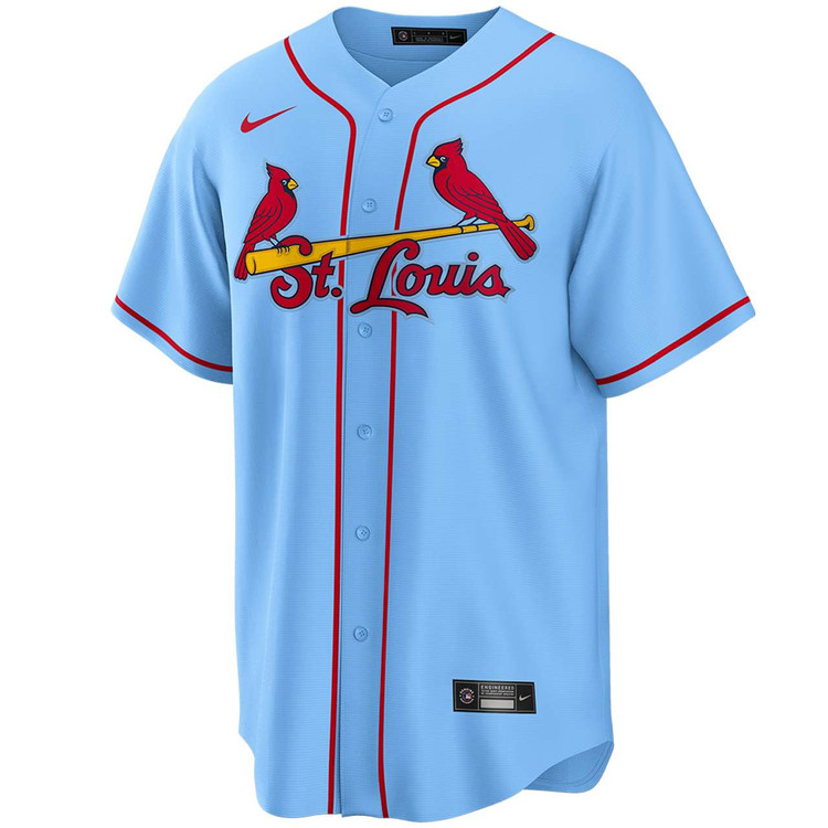 St. Louis Cardinals Alternate Light Blue Jersey by NIKE