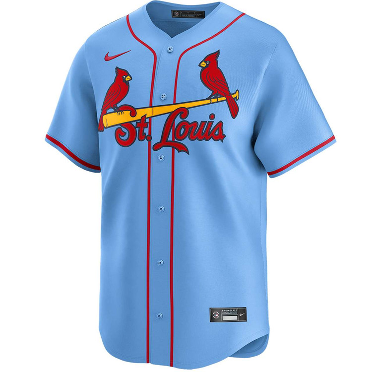 St. Louis Cardinals Alternate Light Blue Limited Jersey by NIKE