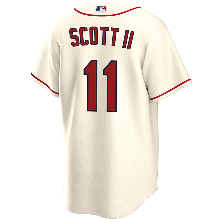Victor Scott II St. Louis Cardinals Alternate Cream Jersey by NIKE