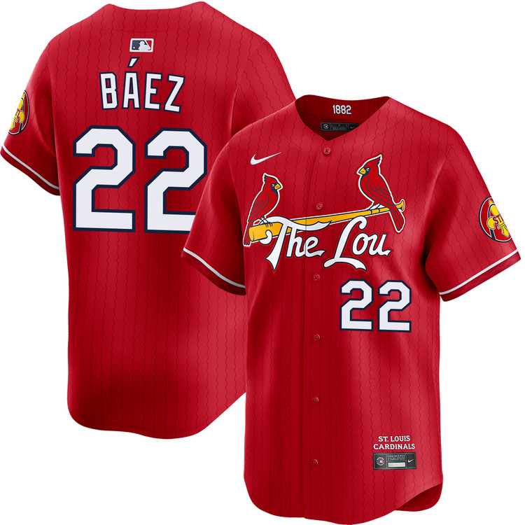 Joshua Báez St. Louis Cardinals City Connect Limited Jersey by