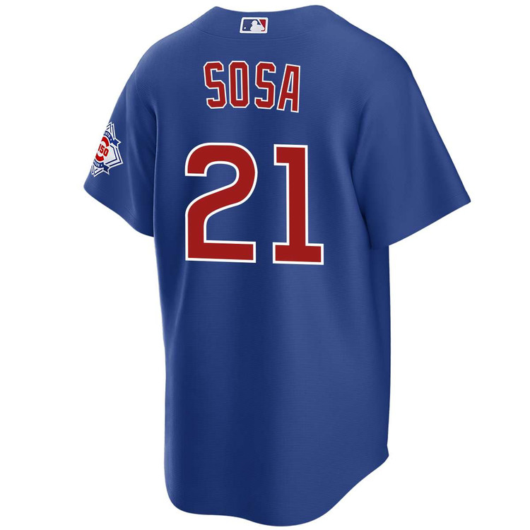 Sammy Sosa Chicago Cubs Youth Alternate 150th Anniversary Jersey