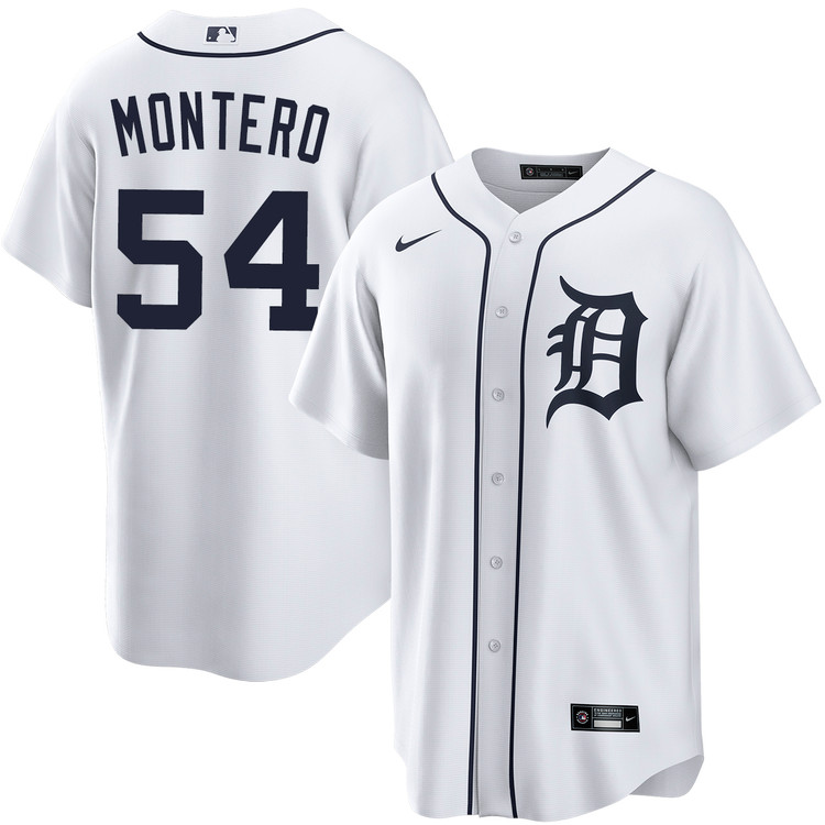 Keider Montero Detroit Tigers Home Jersey by NIKE® | Official MLBÂ®