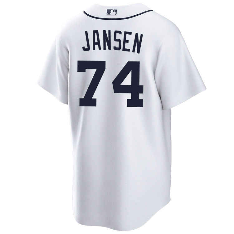 Kenley Jansen Detroit Tigers Home Jersey by NIKE® | Official MLBÂ®