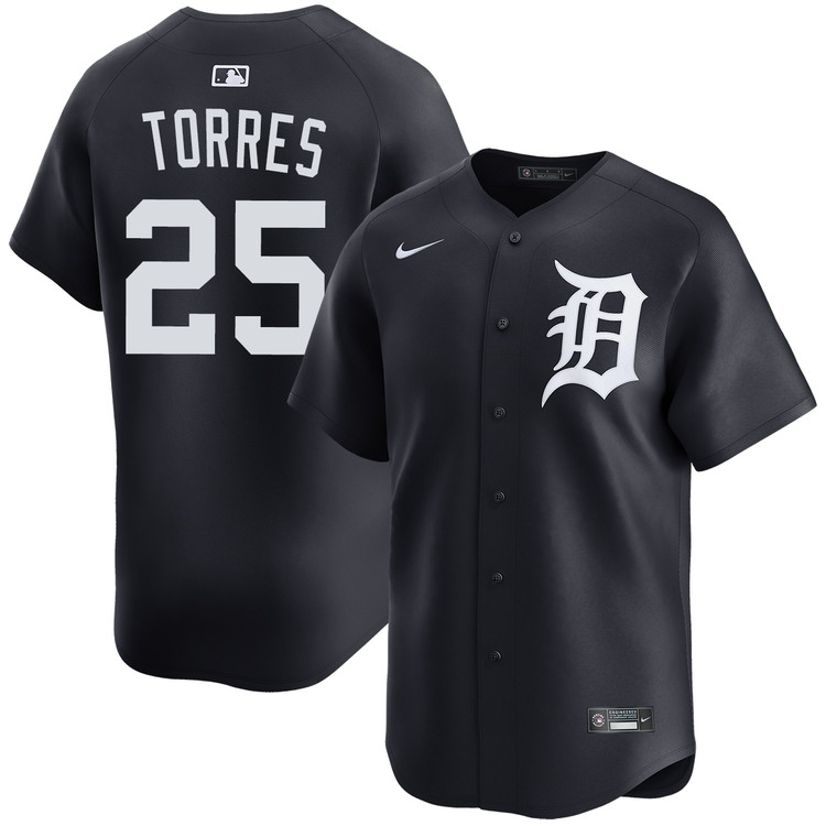 Gleyber Torres Detroit Tigers Alternate Navy Limited Jersey by