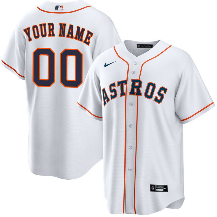 Nike Houston Astros ユニフォーム サイン入り Houston Astros Personalized Home Jersey by NIKE® | Official MLB®