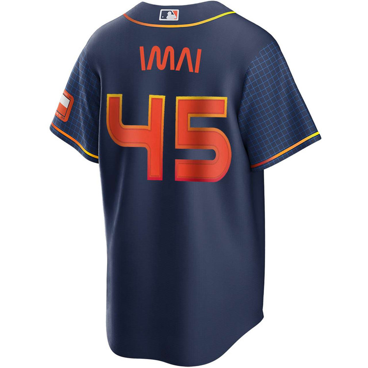 Tatsuya Imai Houston Astros City Connect Space City Jersey by NIKE