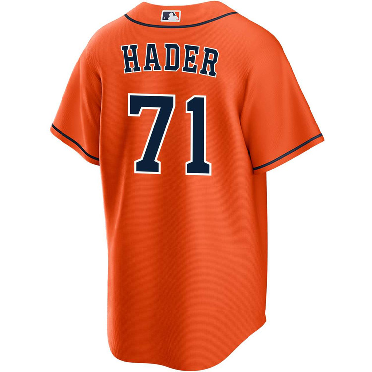 Josh Hader Houston Astros Alternate Orange Jersey by NIKE