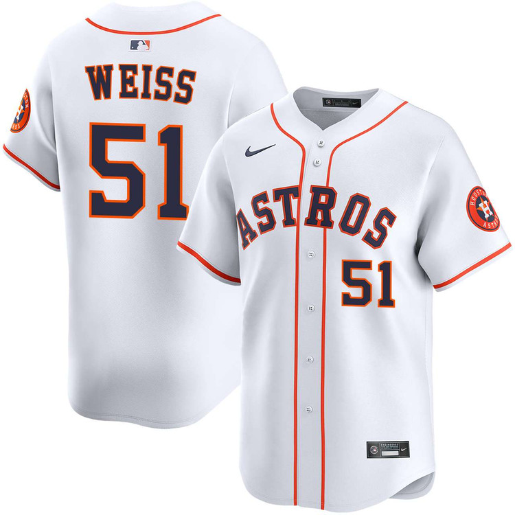 Ryan Weiss Houston Astros Home Limited Jersey by NIKE® | Official