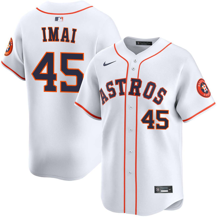 Nike Houston Astros ユニフォーム サイン入り Tatsuya Imai Houston Astros Home Limited Jersey by NIKE