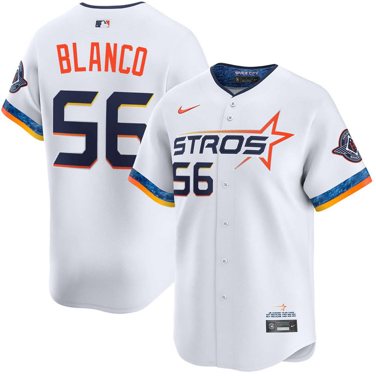 Ronel Blanco Houston Astros City Connect Limited Jersey by NIKE