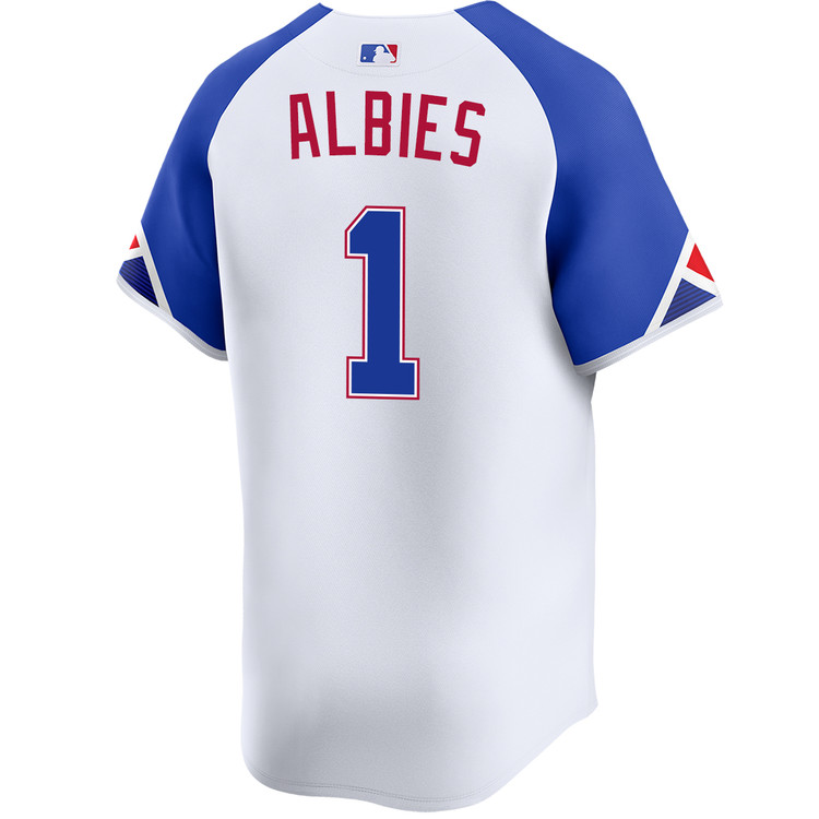 Ozzie Albies Atlanta Braves City Connect Limited Jersey by NIKE