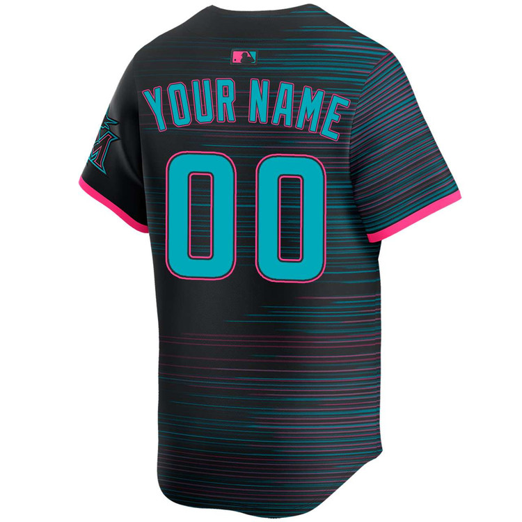 Miami Marlins Personalized City Connect Limited Jersey by NIKE