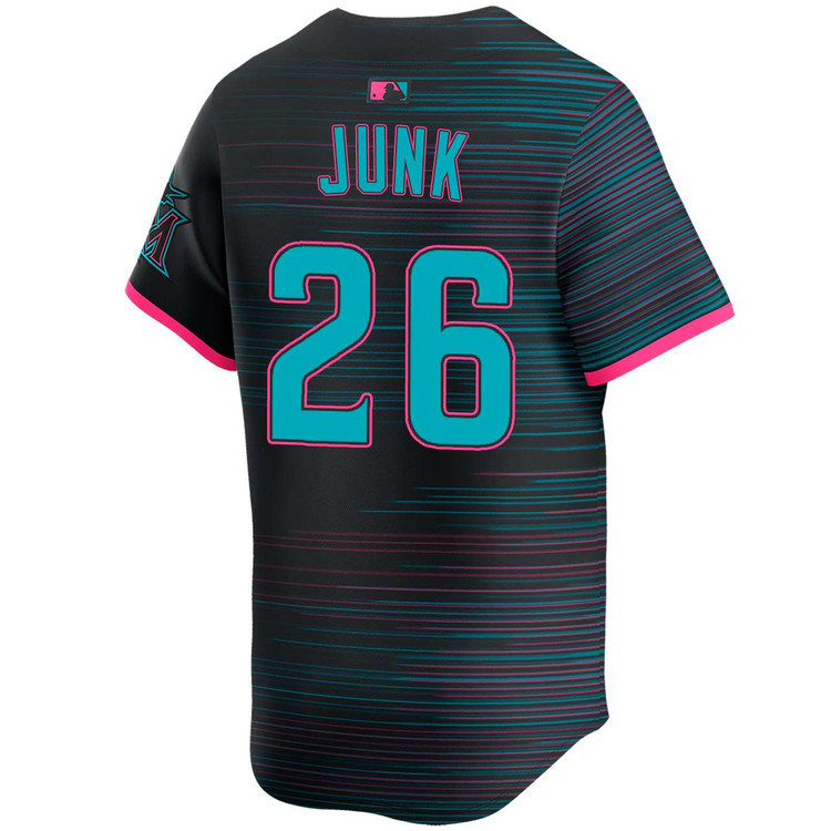 Janson Junk Miami Marlins City Connect Limited Jersey by NIKE