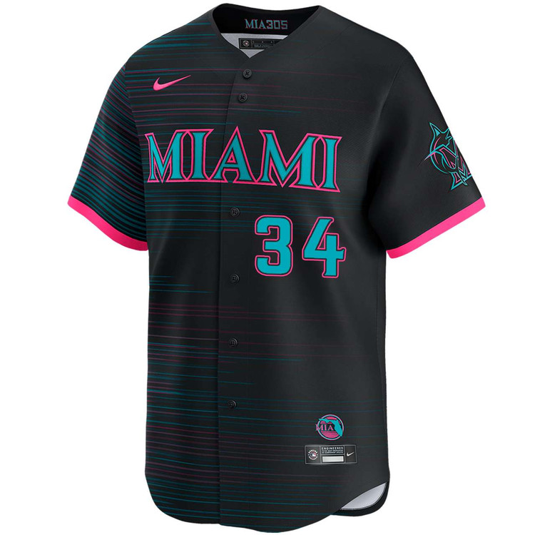 Liam Hicks Miami Marlins City Connect Limited Jersey by NIKE