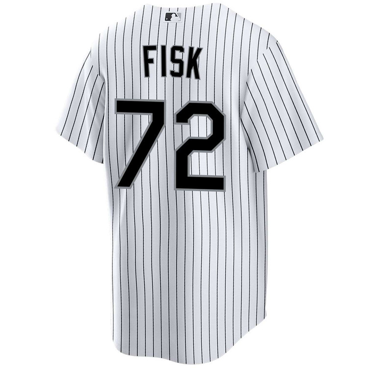 応援グッズ Carlton Fisk 72 White Sox Jersey Carlton Fisk Chicago White Sox Home Jersey by NIKE® | Official MLB®