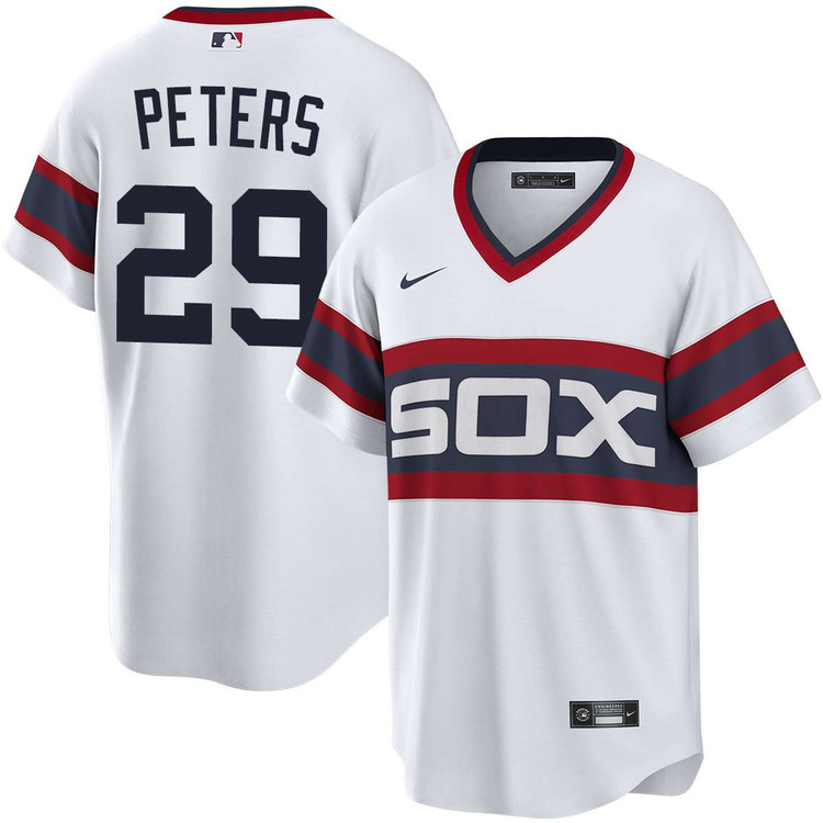 Tristan Peters Chicago White Sox Alternate White Pullover Jersey