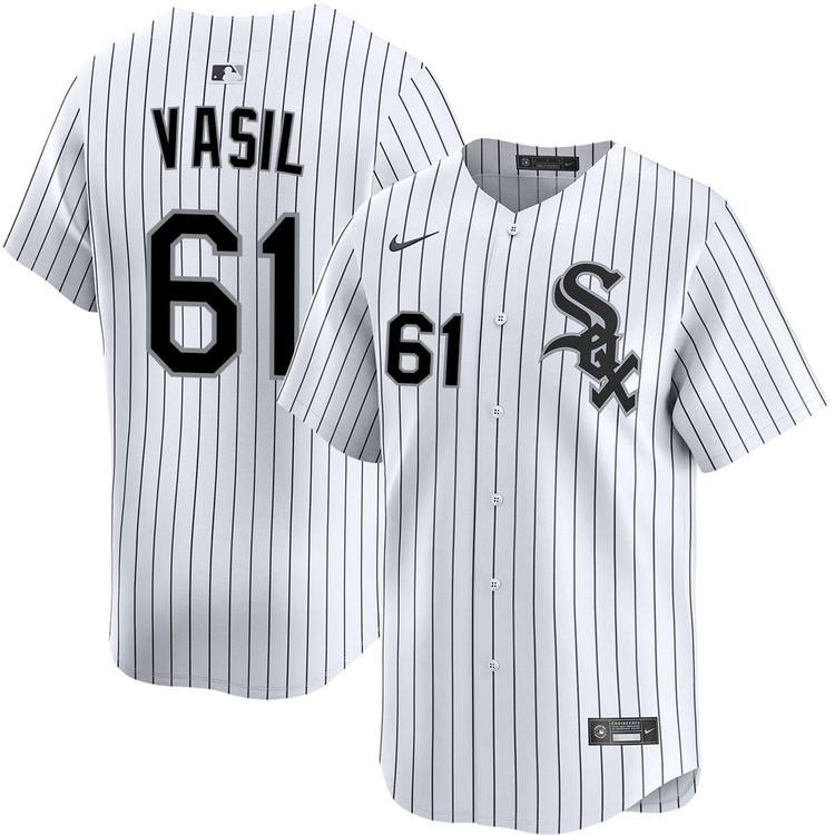 Mike Vasil Chicago White Sox Home Limited Jersey by NIKE
