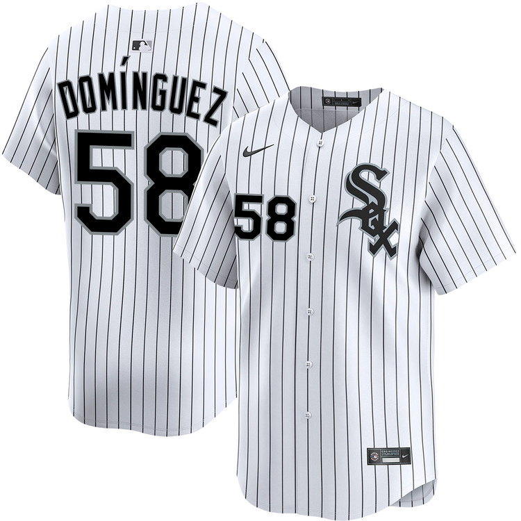 Seranthony Domínguez Chicago White Sox Home Limited Jersey by NIKE