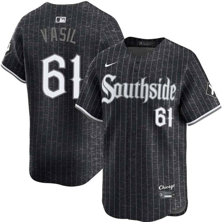 Mike Vasil Chicago White Sox Alternate Southside Limited Jersey by