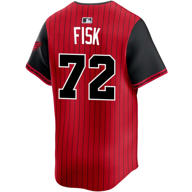 Carlton Fisk Chicago White Sox City Connect Limited Jersey by NIKE