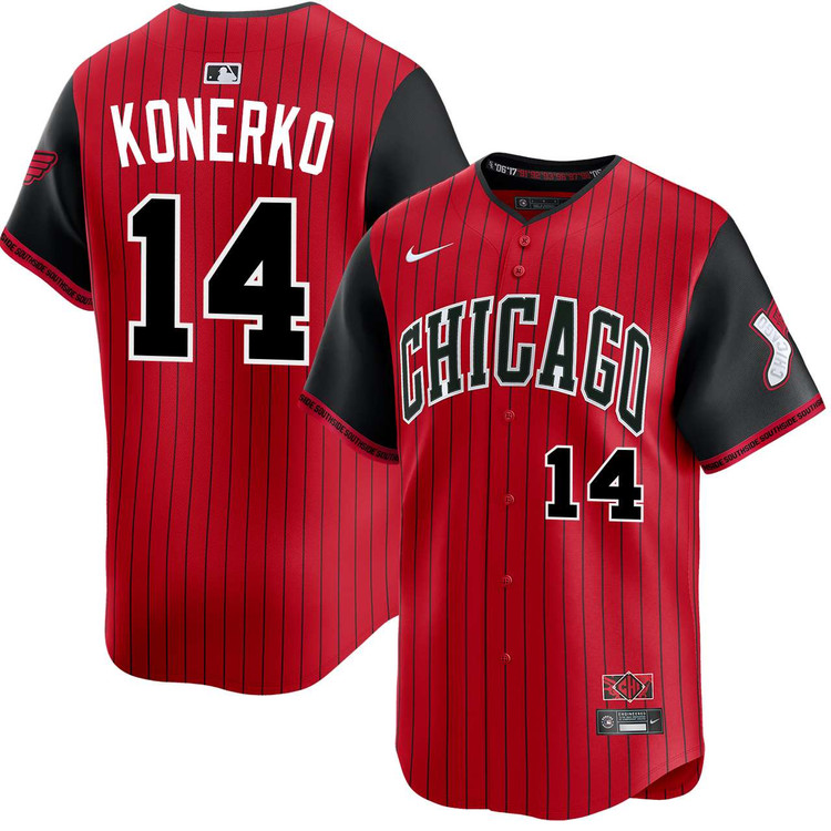 Paul Konerko Chicago White Sox City Connect Limited Jersey by NIKE