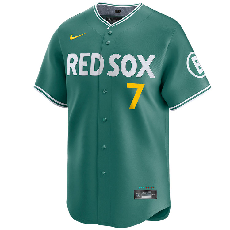Masataka Yoshida Boston Red Sox Green City Connect Limited Jersey