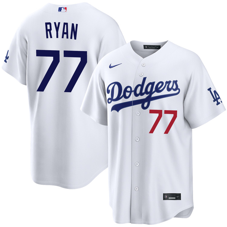 River Ryan Los Angeles Dodgers Home Stadium Jersey by NIKE