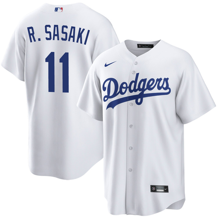 R*様 【新品】Los Angeles Dodgers Nike ユニフォーム日 Roki Sasaki Los Angeles Dodgers Home Jersey by NIKE® | Official MLB®