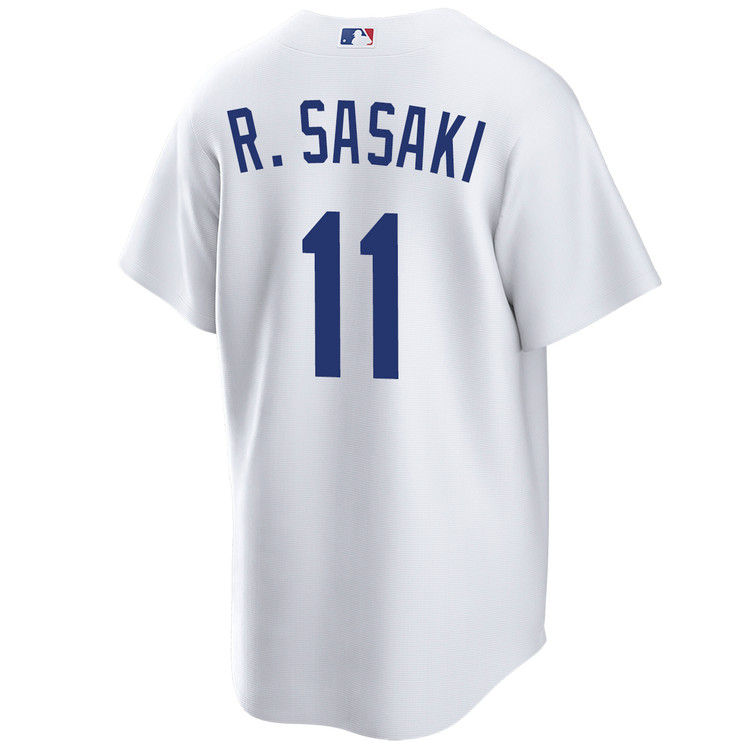 Roki Sasaki Los Angeles Dodgers Home Jersey by NIKE® | Official MLB®