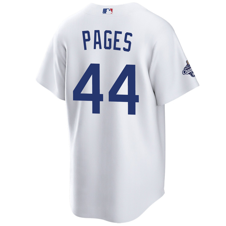 Andy Pages Los Angeles Dodgers Home World Series Champions Jersey