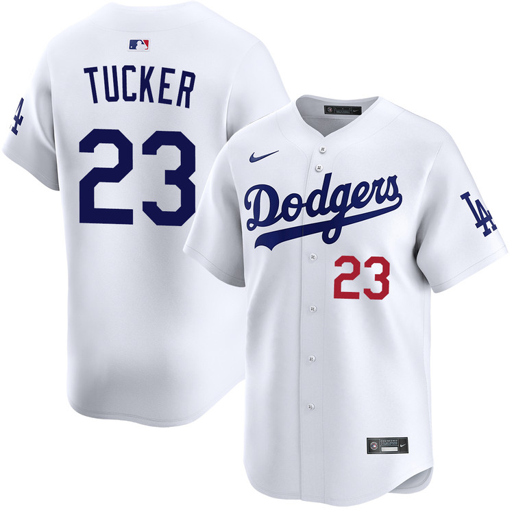 Kyle Tucker Los Angeles Dodgers Home Limited Jersey by NIKE