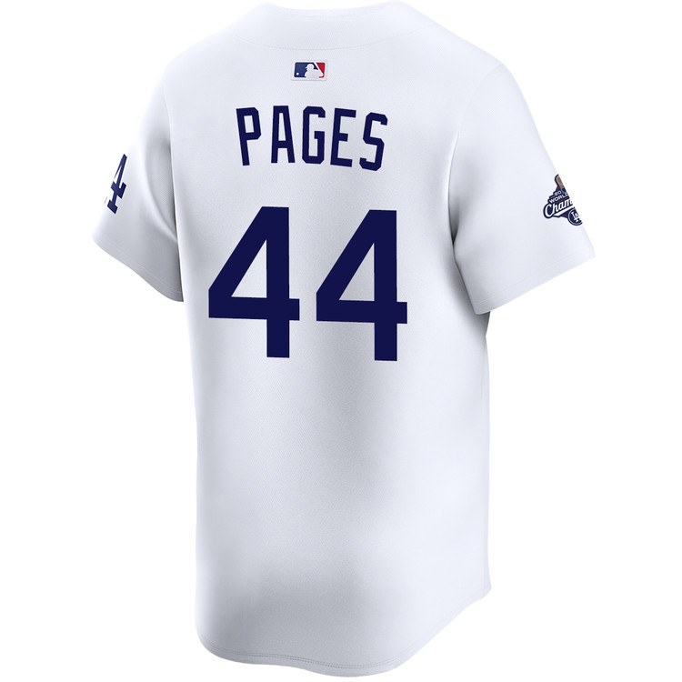 Andy Pages Los Angeles Dodgers Home World Series Champions Limited
