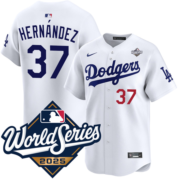 Teoscar Hernández Los Angeles Dodgers Home World Series Limited