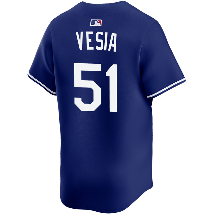 Alex Vesia Los Angeles Dodgers Alternate Royal Limited Jersey by