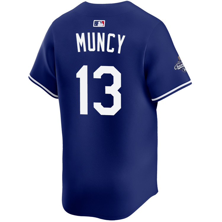 Max Muncy Los Angeles Dodgers Alternate Royal World Series