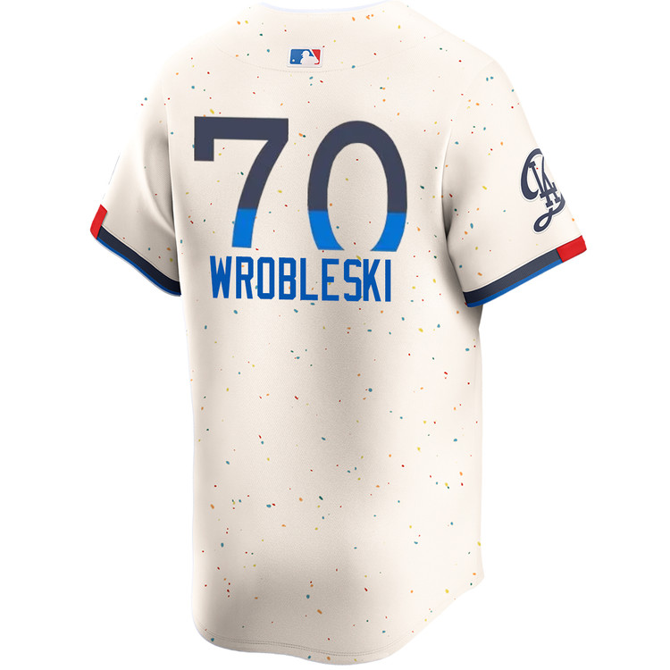 Justin Wrobleski Los Angeles Dodgers City Connect Limited Jersey