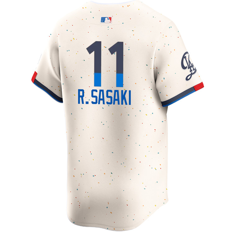 Roki Sasaki Los Angeles Dodgers City Connect Limited Jersey by