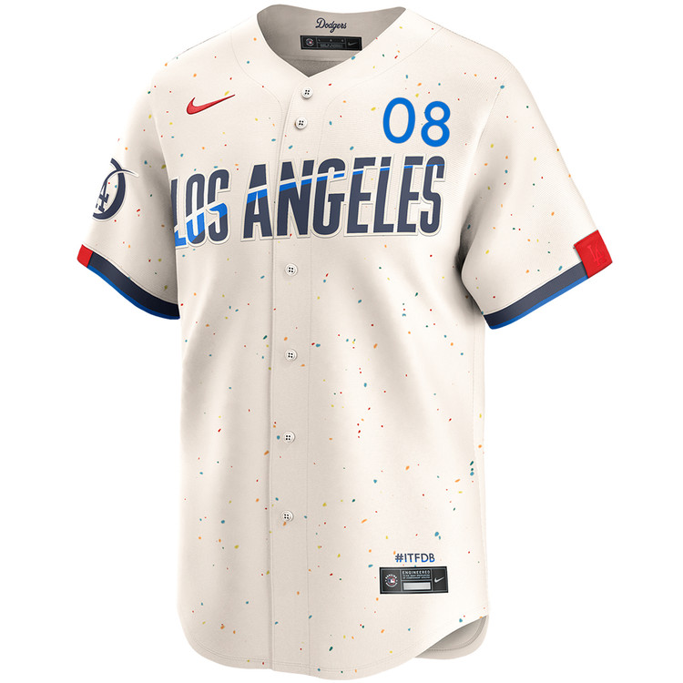 Kiké Hernández Los Angeles Dodgers City Connect Limited Jersey by