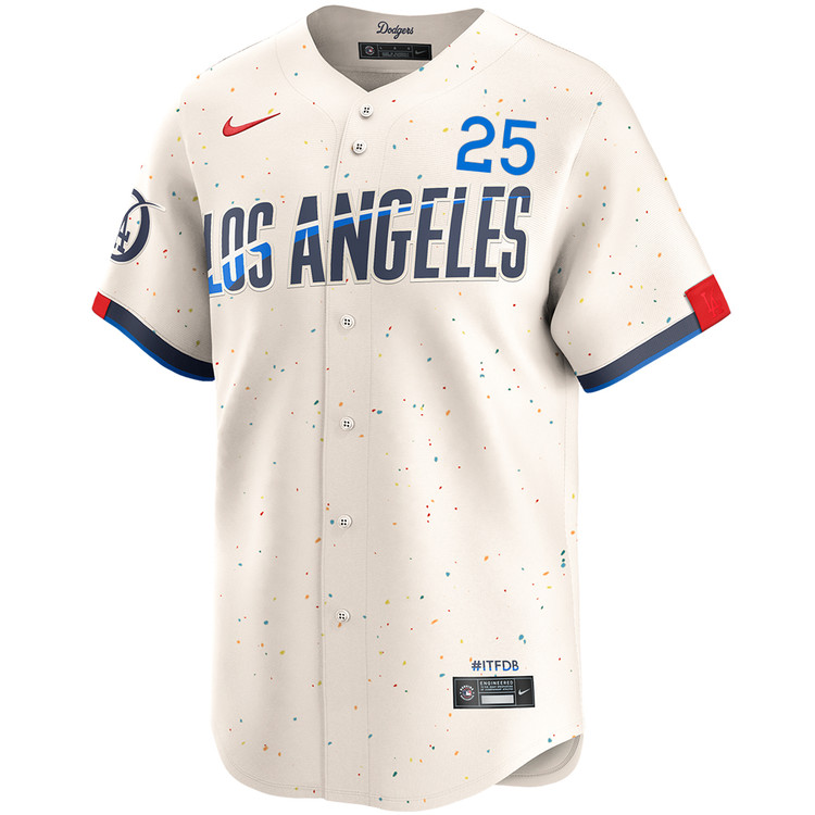 ドジャース公式　ユニフォーム　Nike Los Angeles Dodgers Tommy Edman Los Angeles Dodgers City Connect Limited Jersey by