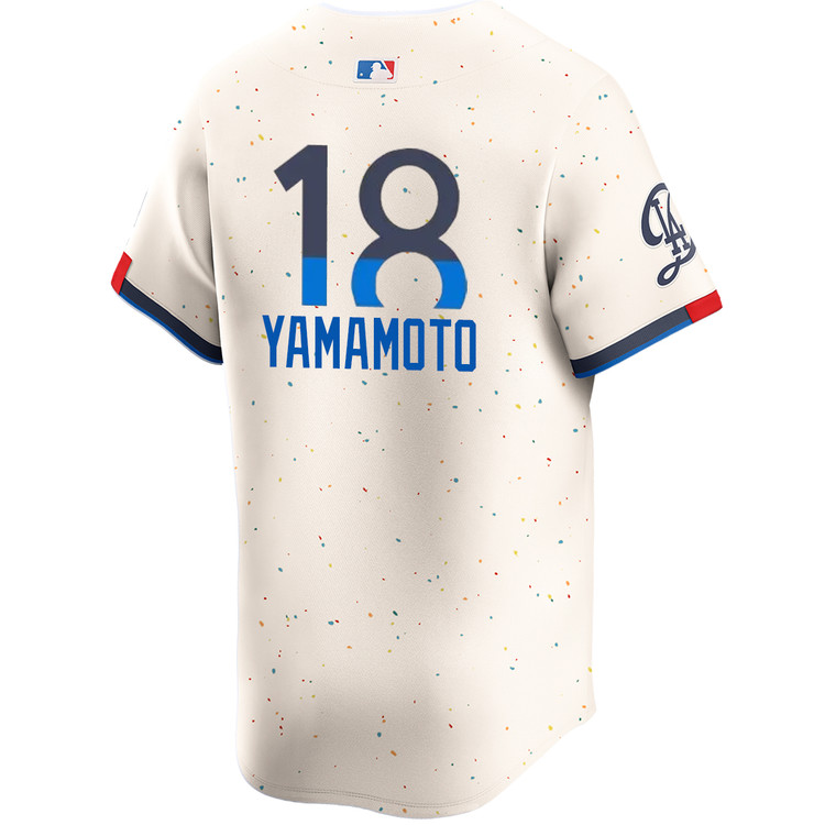 Yoshinobu Yamamoto Los Angeles Dodgers City Connect Limited Jersey