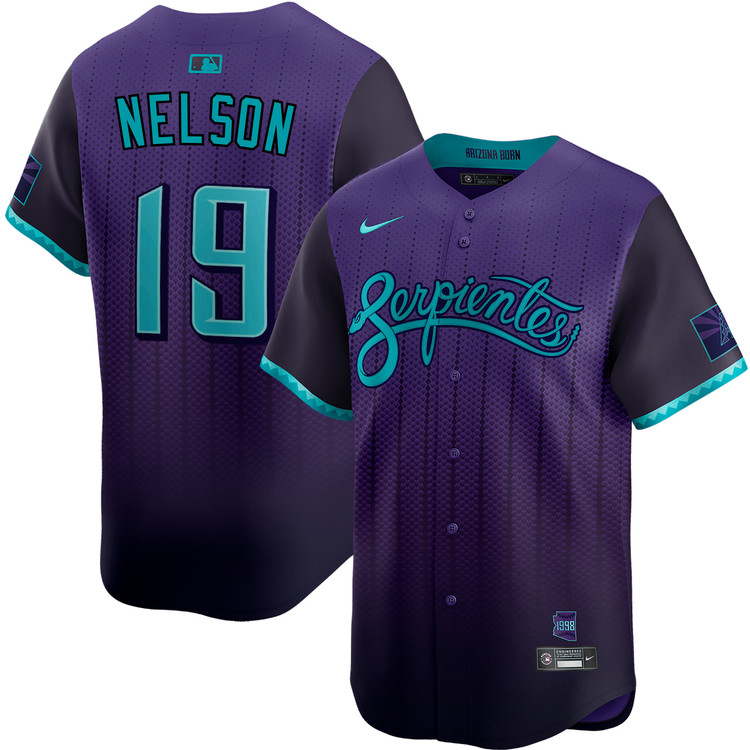 Ryne Nelson Arizona Diamondbacks City Connect Limited Jersey by