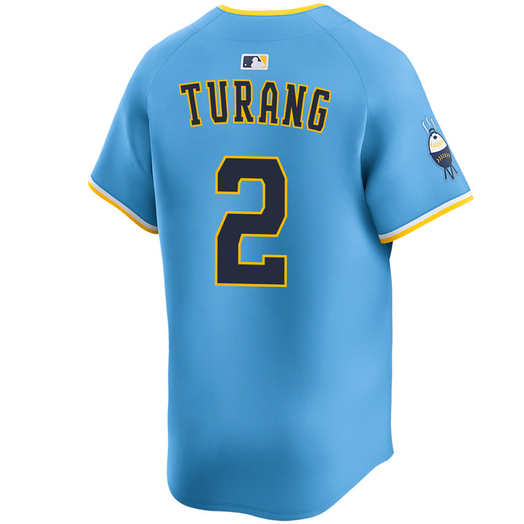 Brice Turang Milwaukee Brewers City Connect Limited Jersey by NIKE