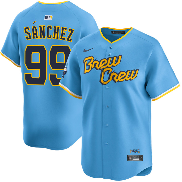 Gary Sánchez Milwaukee Brewers City Connect Limited Jersey by NIKE
