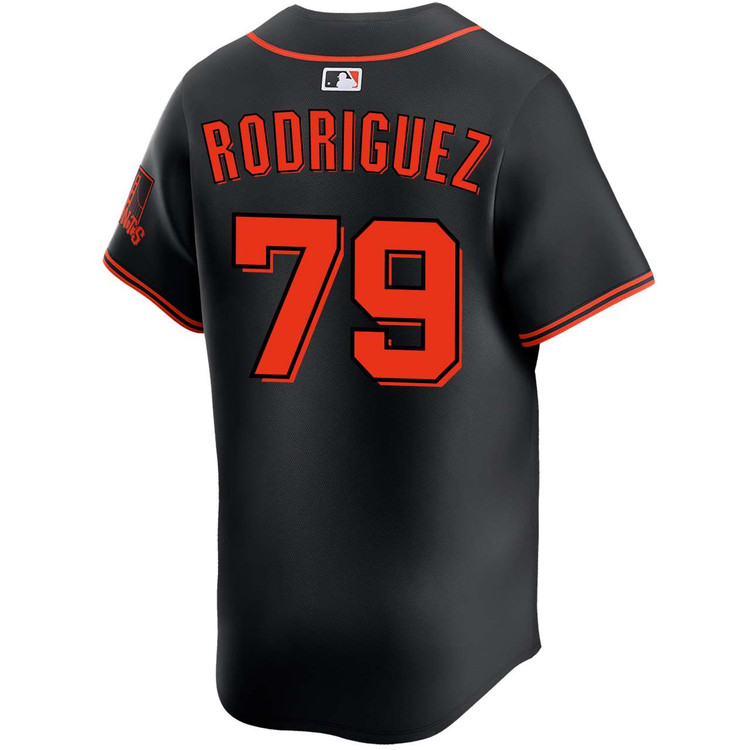 Jesus Rodriguez San Francisco Giants Alternate Black Limited
