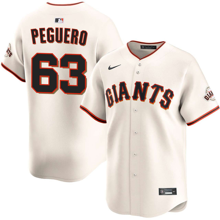 Joel Peguero San Francisco Giants Home Limited Jersey by NIKE